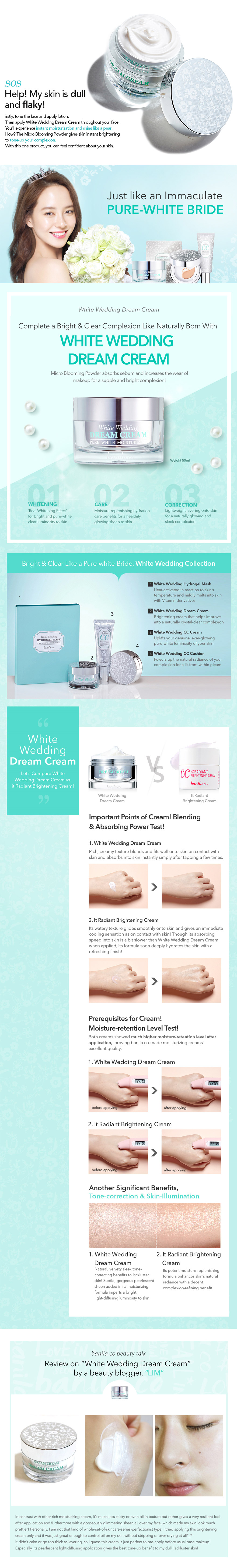 [Banila co] White Wedding Dream Cream